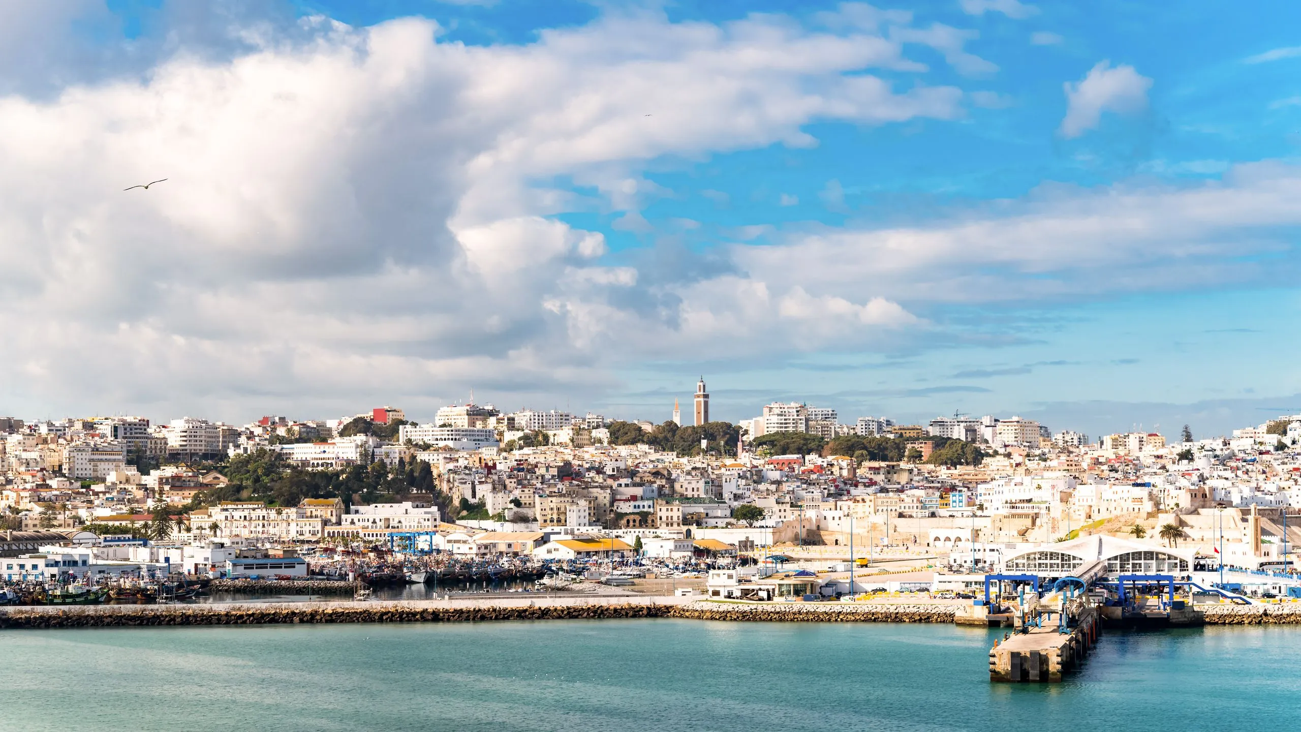 dentiste à proximité - vue de la ville de Tanger